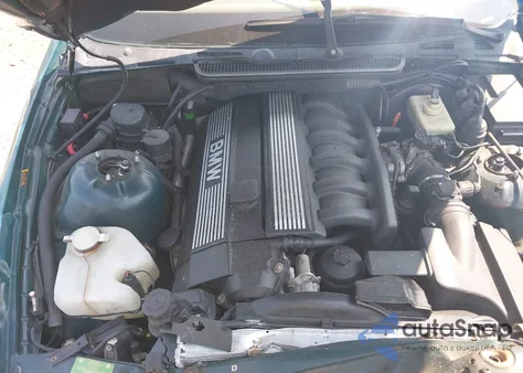 1998 BMW 328I z USA, uszkodzony, nr VIN WBACD4321WAV58929